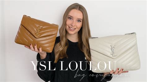 ysl toy loulou vs small loulou|saint laurent loulou puffer small.